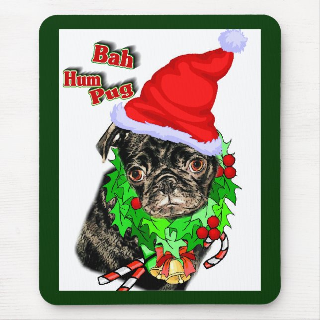 Mousepad Presentes de Natal Engraçados (Frente)