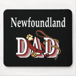 Mousepad Presentes de Pai de Cachorro na Terra Nova