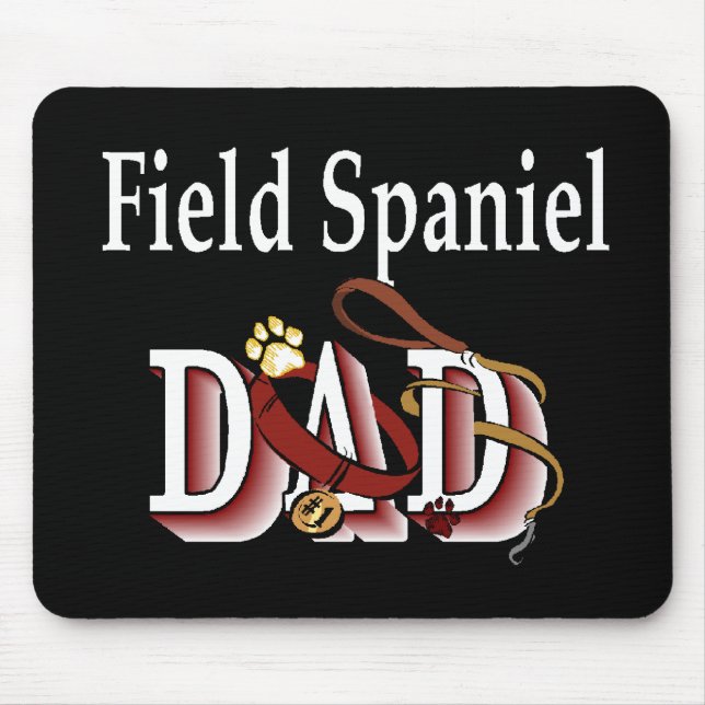 Mousepad Presentes de Pai de espanhol de campo (Frente)