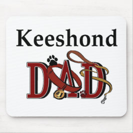 Mousepad Presentes de Pai Keeshond