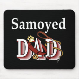 Mousepad Presentes de Pai Samoyed