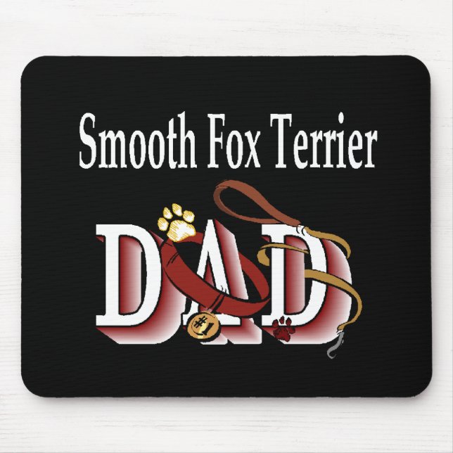 Mousepad Presentes de Pai suave com medo de raposa (Frente)