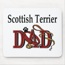 Mousepad Presentes de Pai Terrier escoceses
