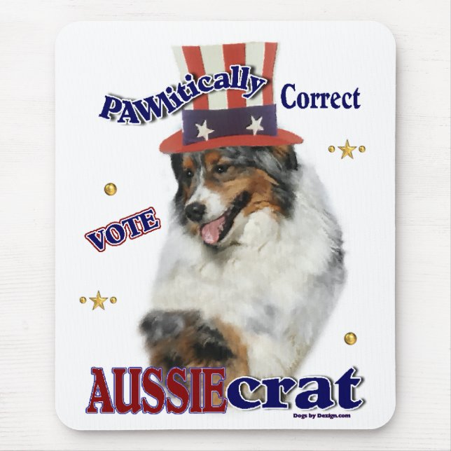 Mousepad Presentes de Pastor Australianos (Frente)