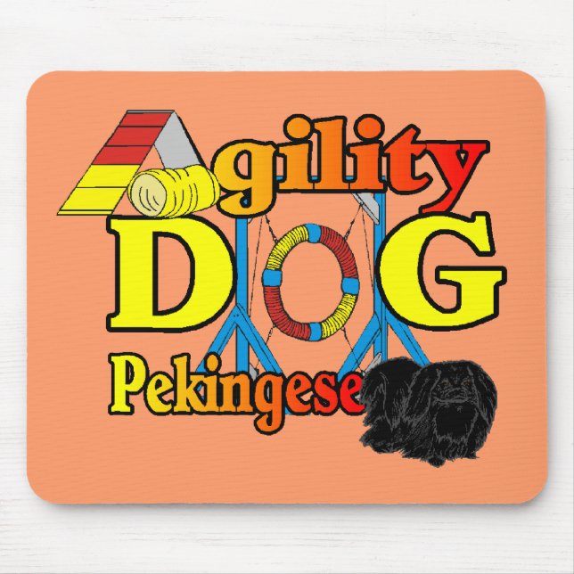 Mousepad Presentes de Pekingese_Agilidade (Frente)