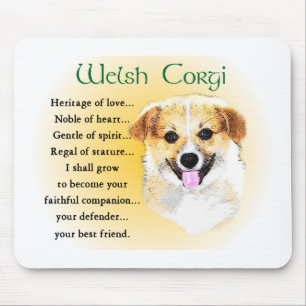 Mousepad Presentes de Pembroke Welsh Corgi