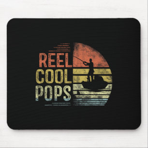 Mousepad Presentes de pesca Pops de aniversário Vintage Ree