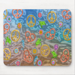 Mousepad Presentes de Roupa de vida no oceano Pacífico retr
