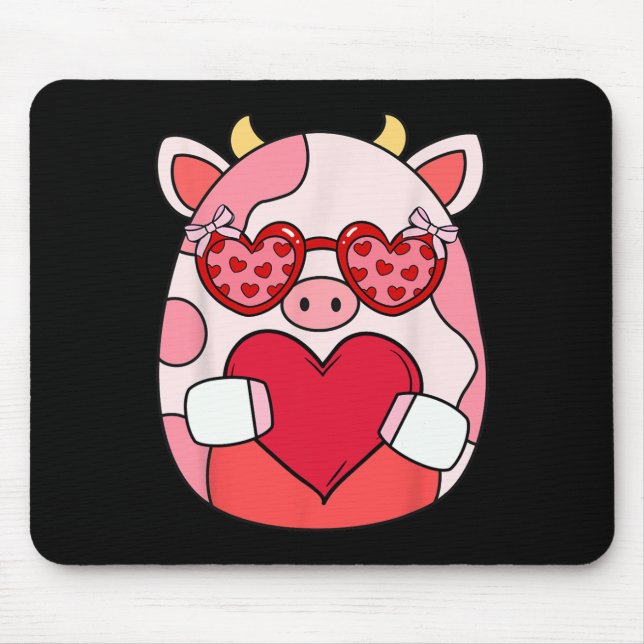 Mousepad Presentes de São Valentim do Squish Squad para Cri (Frente)