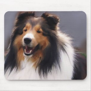 Mousepad Presentes de Sheltie do Sheepdog de Shetland