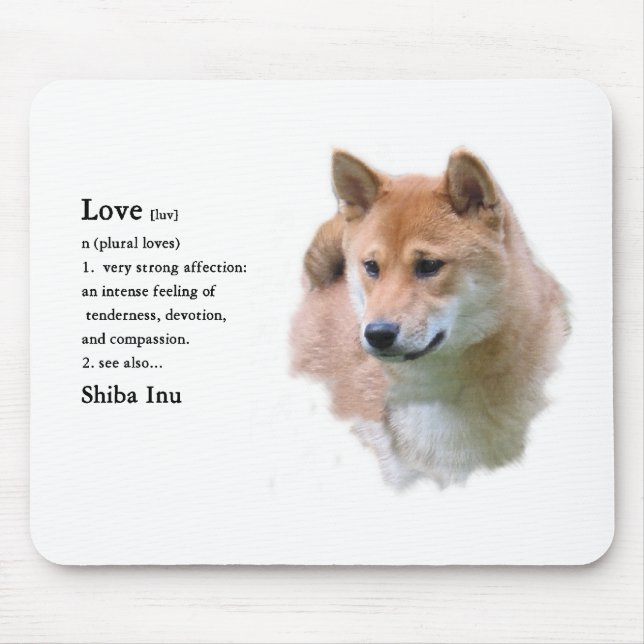 Mousepad Presentes de Shiba Inu (Frente)
