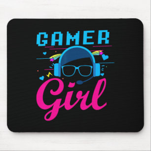 Mousepad Presentes De Vídeo De Camisa Para Mulheres Jogando