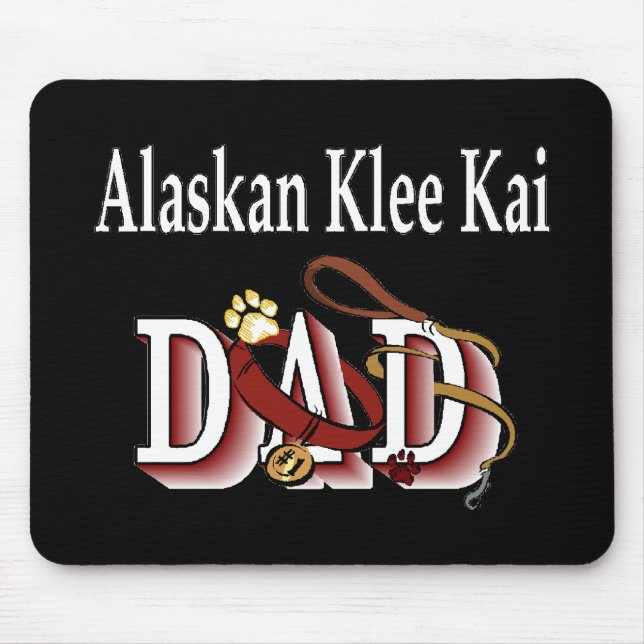 Mousepad Presentes do Alasca de Klee Kai (Frente)
