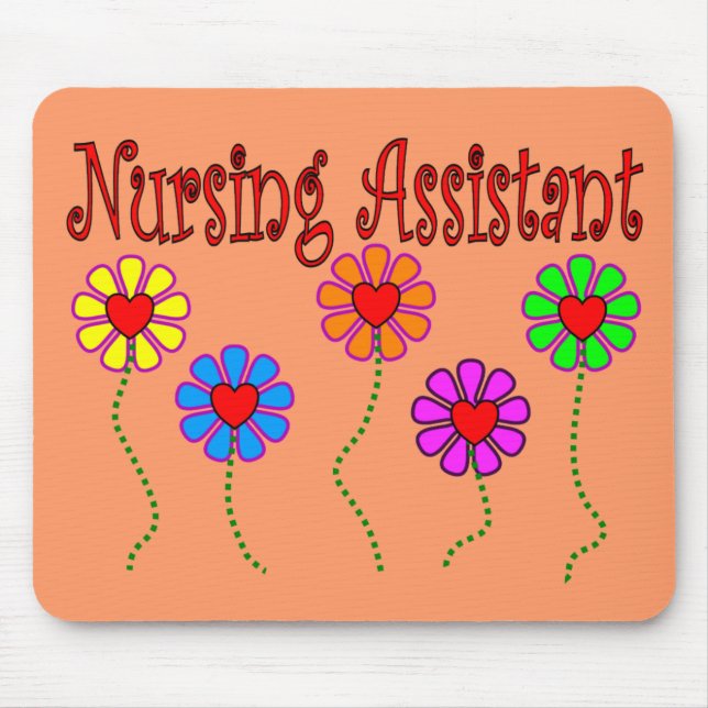 Mousepad Presentes do assistente dos cuidados--Design (Frente)