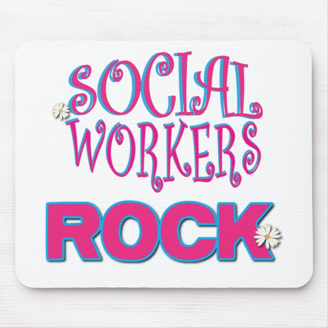 Mousepad Presentes do assistente social (Frente)