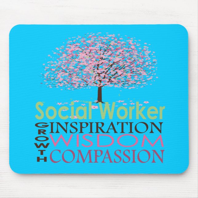Mousepad Presentes do assistente social (Frente)