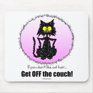 Mousepad Presentes do cabelo do gato… para amantes do gat