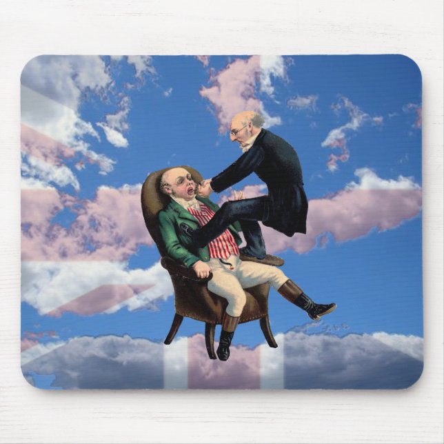 Mousepad presentes do dentista do vintage (Frente)