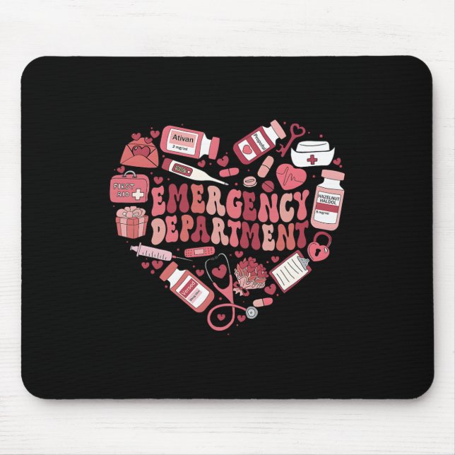 Mousepad Presentes do Dia dos Namorados para Enfermeira do  (Frente)