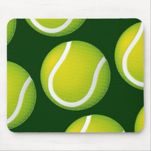 Mousepad Presentes do esporte do teste padrão das bolas