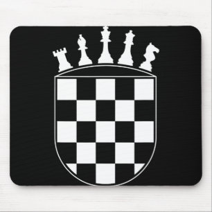 Mousepad Presentes do jogador de xadrez para croatas - Band