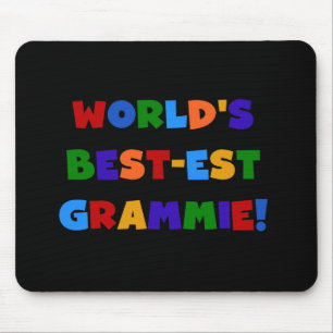 Mousepad Presentes do Melhor-est Grammie do mundo brilhante