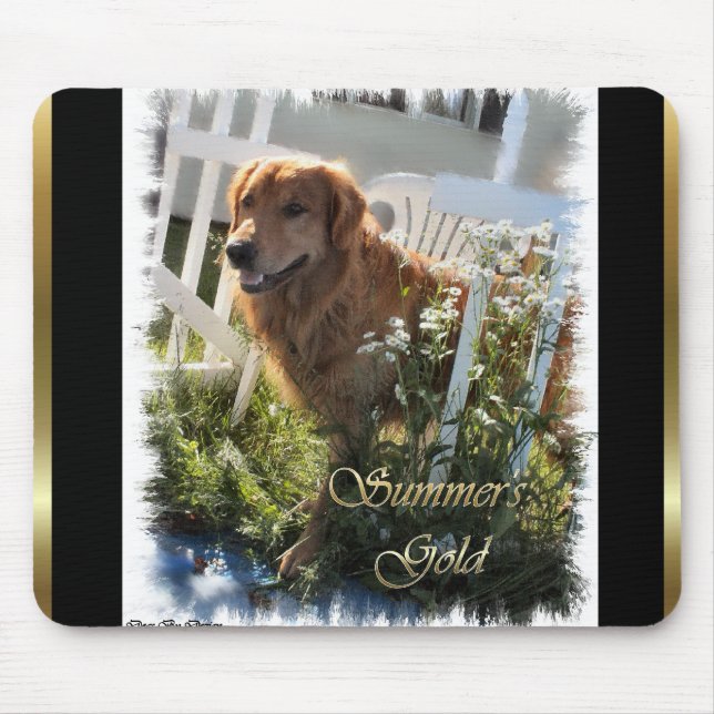 Mousepad Presentes do ouro Retriever (Frente)