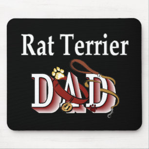 Mousepad Presentes do Pai de Rat Terrier