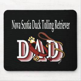 Mousepad Presentes do Pai de Retriever com Tolling Duck da