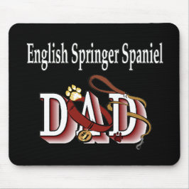 Mousepad Presentes do Pai espanhol Inglês Springer