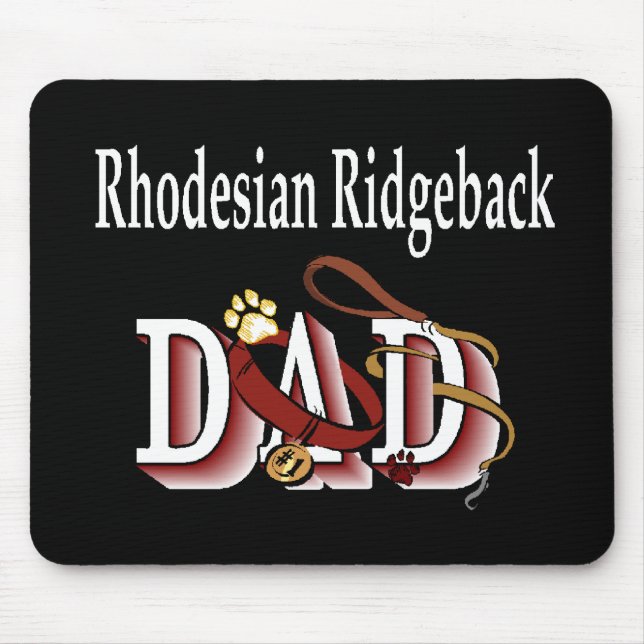 Mousepad Presentes do Pai Ridgeback da Rodésia (Frente)