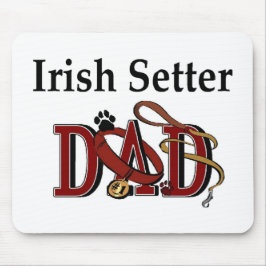 Mousepad Presentes do Pai Setter Irlandês