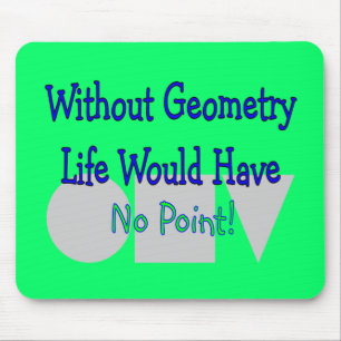 Mousepad Presentes do professor de geometria