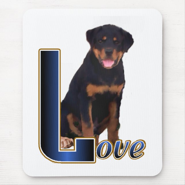 Mousepad Presentes do Rottweiler (Frente)