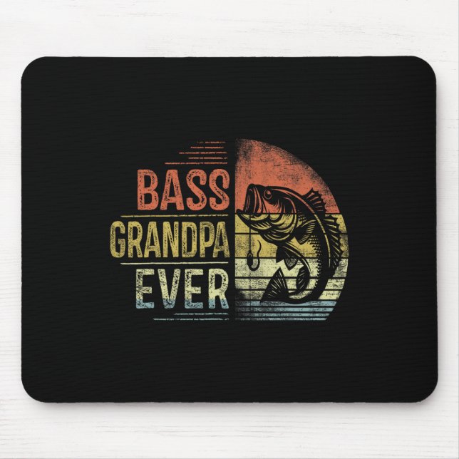 Mousepad Presentes do Vô Byss Avô Sempre Pescando Presentes (Frente)