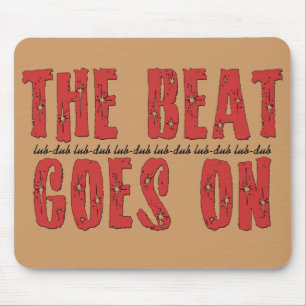 Mousepad Presentes dos t-shirt   do cardíaco de ataque par