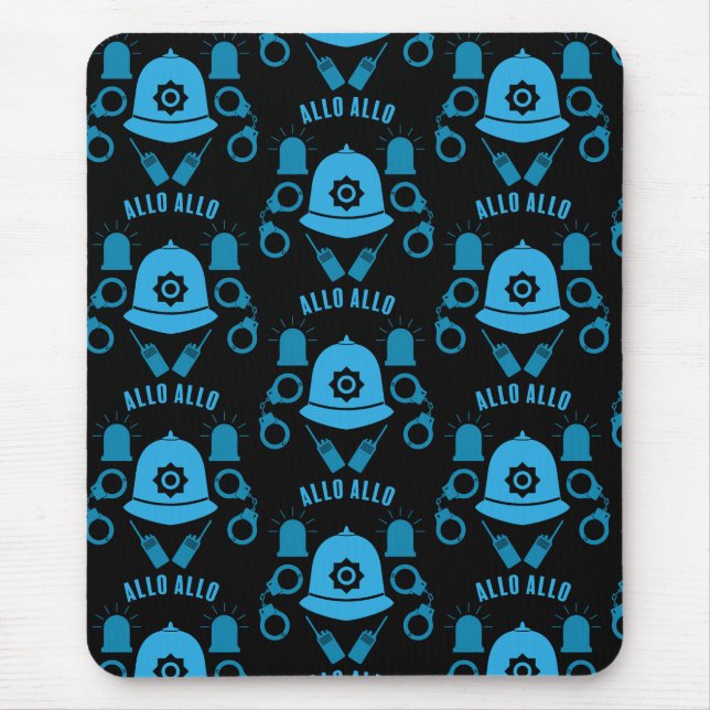 Mousepad Presentes E Acessórios Da Polícia Britânica (Frente)