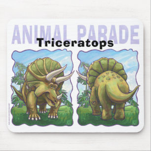 Mousepad Presentes e acessórios do Triceratops