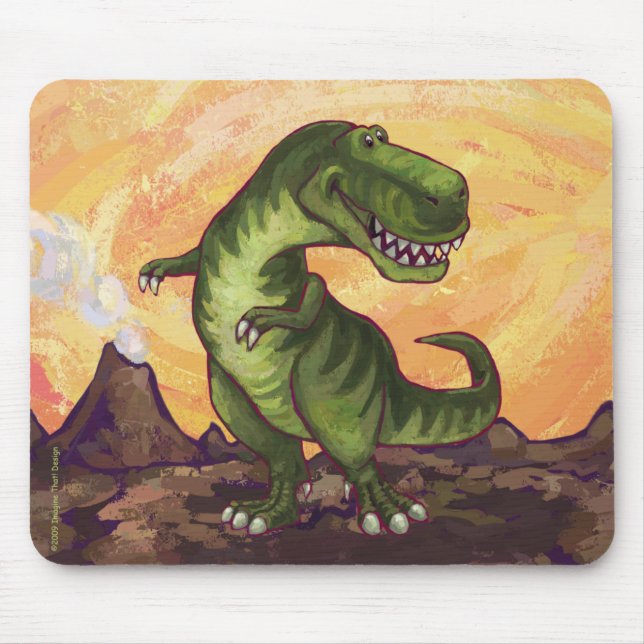 Mousepad Presentes e acessórios do Tyrannosaurus (Frente)