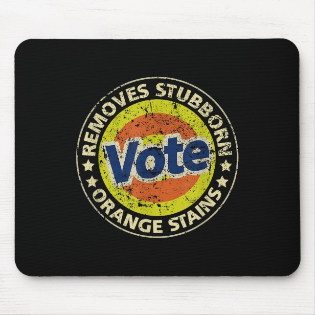 Mousepad Presentes Engraçados Detergentes De Voto (Frente)