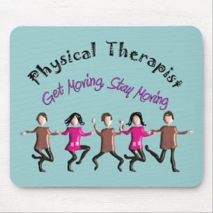 Mousepad Presentes "Get movente, mover-se do fisioterapeuta