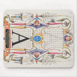 Mousepad Presentes Monográficos, Alfabeto A, Letras A