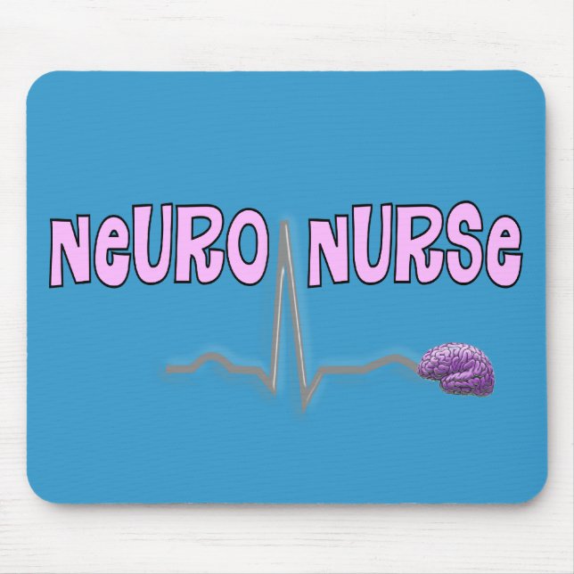 Mousepad Presentes Neuro da enfermeira (Frente)