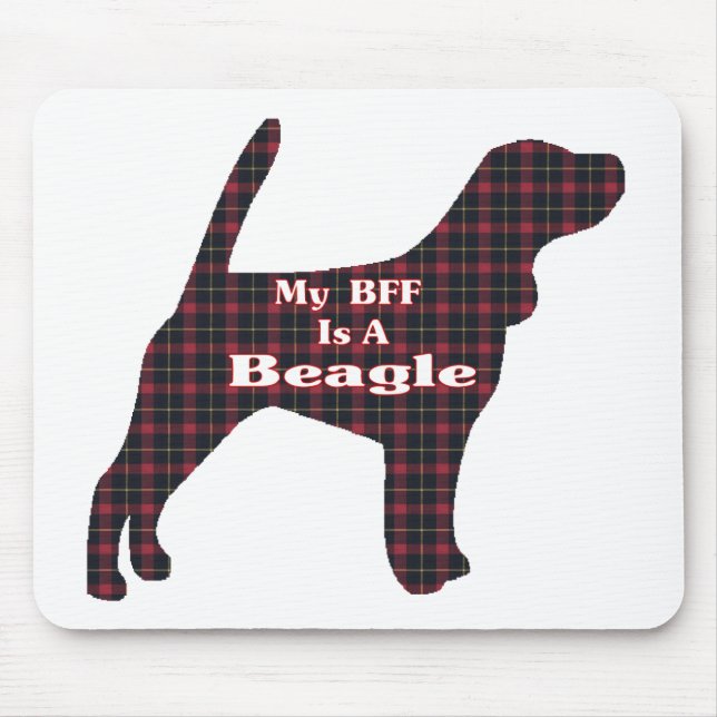 Mousepad Presentes para Amantes de Beagle (Frente)