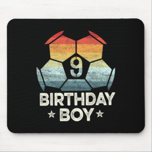 Mousepad Presentes para jogador de futebol de 9 anos Menino