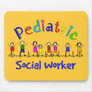 Mousepad Presentes pediatras do assistente social