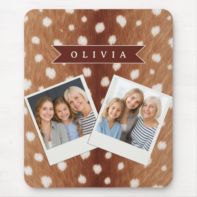Mousepad Presentes Personalizados com Estampa de Veado Esté (Frente)