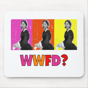 Mousepad Presentes "WWFD de Florença Nightengale? "
