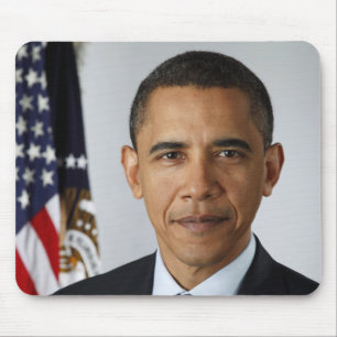 Mousepad Presidente americano Barack Obama na Casa Branca
