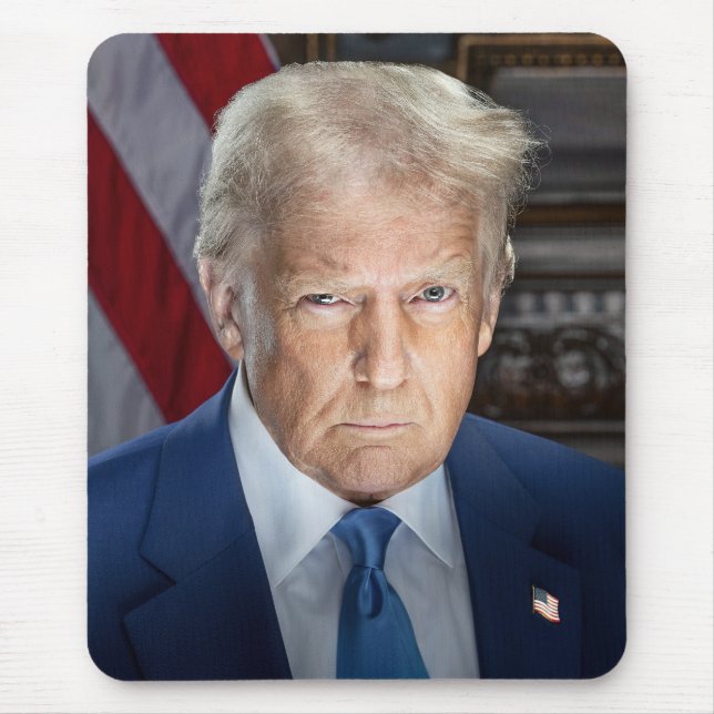 Mousepad Presidente americano Donald Trump Foto 2025 (Frente)